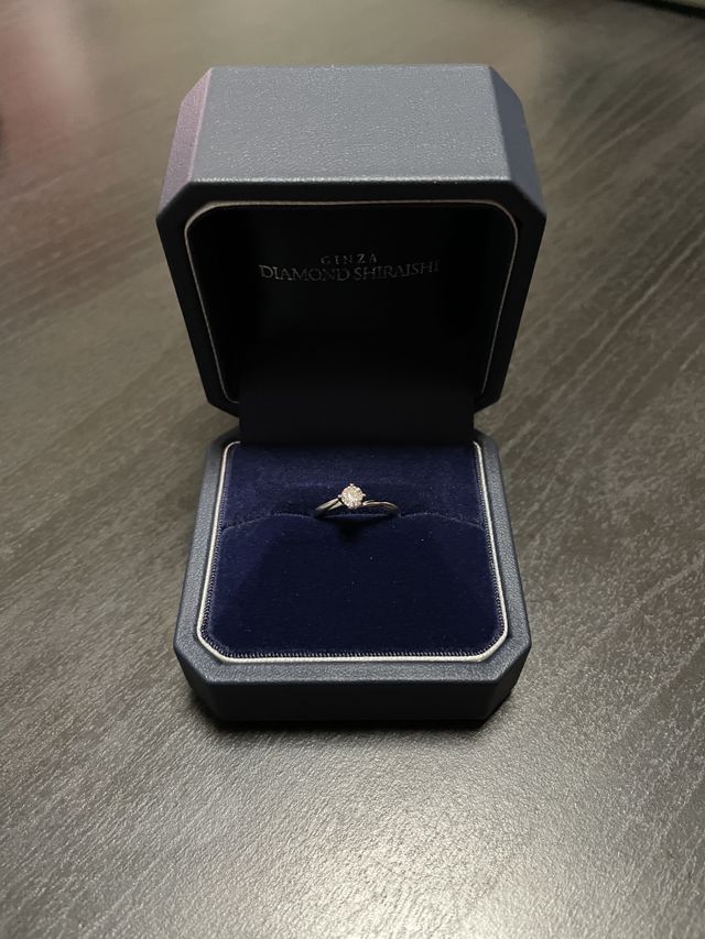 プロポーズダイヤモンドからリングへ！