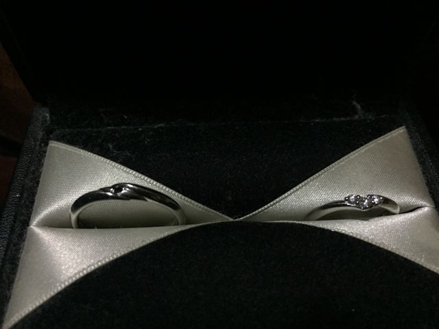 細めラインのリング