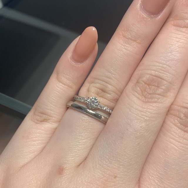 婚約指輪にスターリーを貰いました