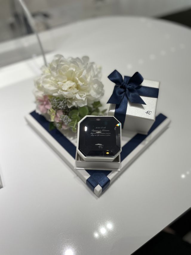 結婚指輪を購入しました。