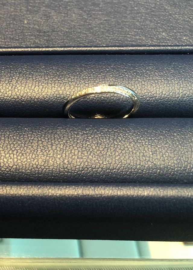 明るいところで見るとより輝いて見えます。