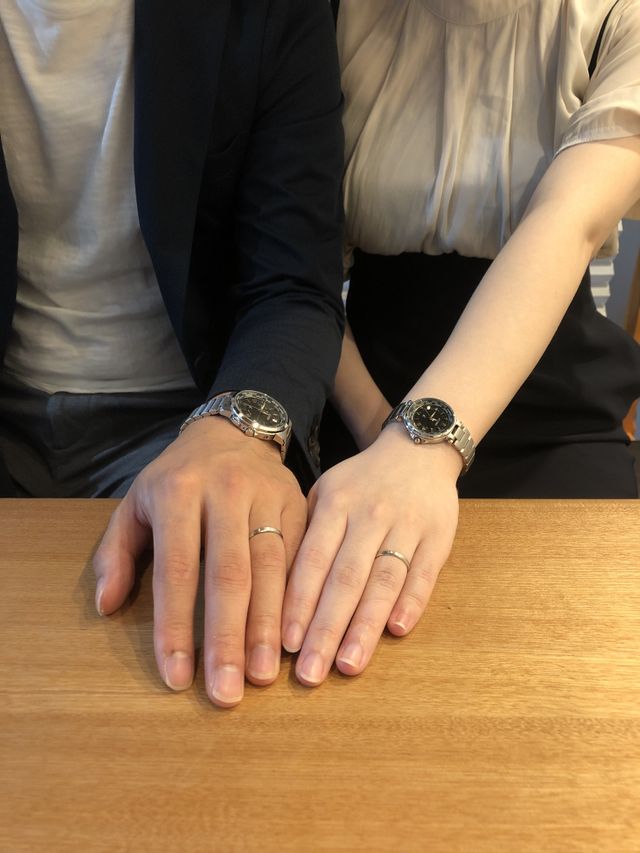 デザインとコンセプトが2人にマッチしていました