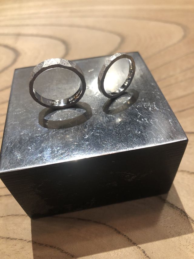 仕上がり時のペア写真です