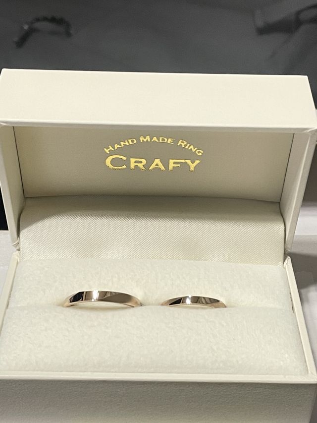 はじめての手作り指輪が届きました^^*