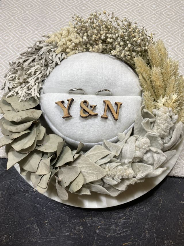 旦那と私のリング