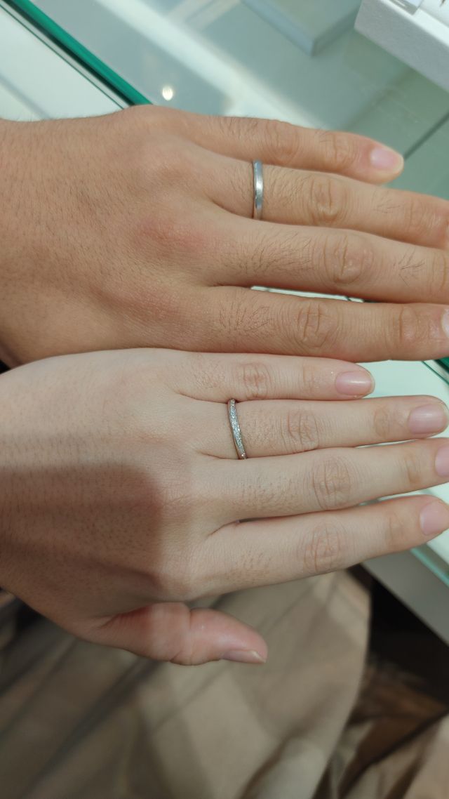 ダイヤの付け方が他店と違う