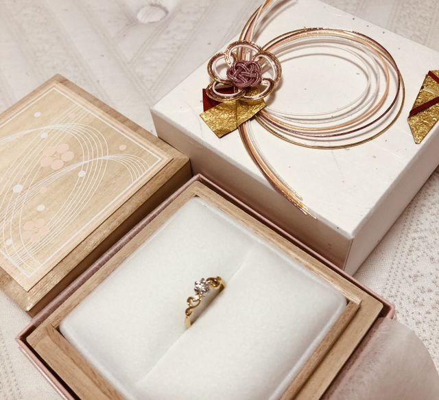 婚約指輪です♡