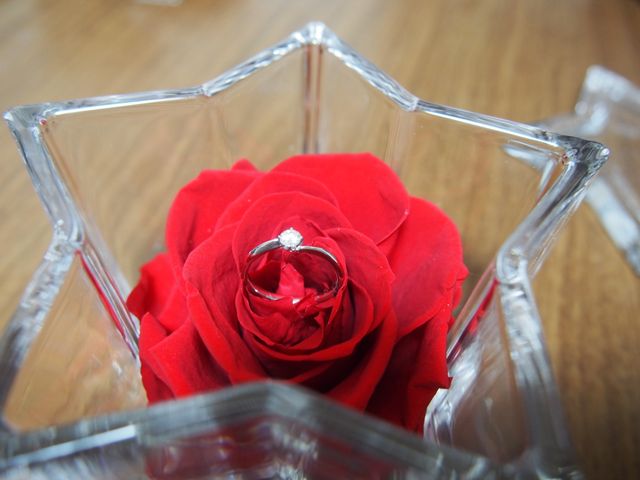 特典でいただいた、リングピローです。