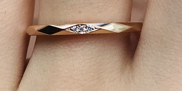 ピンクゴールドです♡