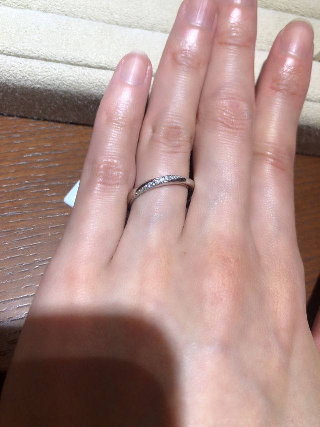 結婚指輪を探しに来ました。