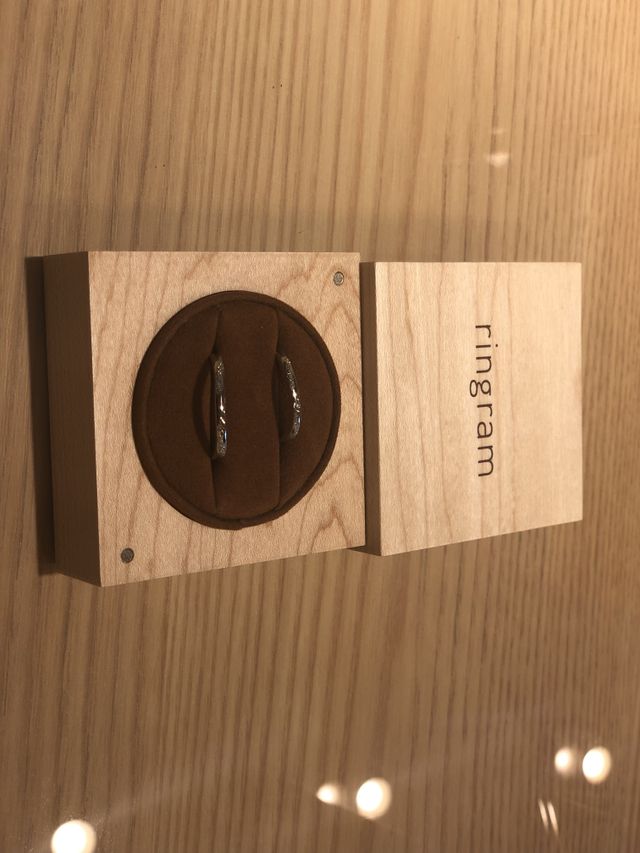 WAX制作コースにて作成した指輪です。