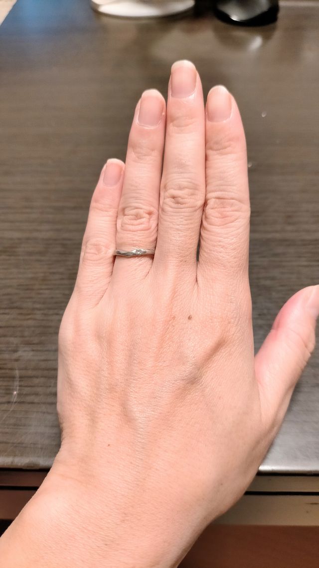 着用写真です。