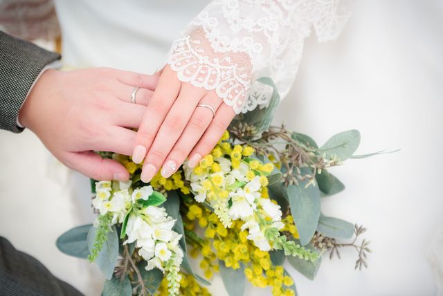 優しく見えるようウエーブを入れました。