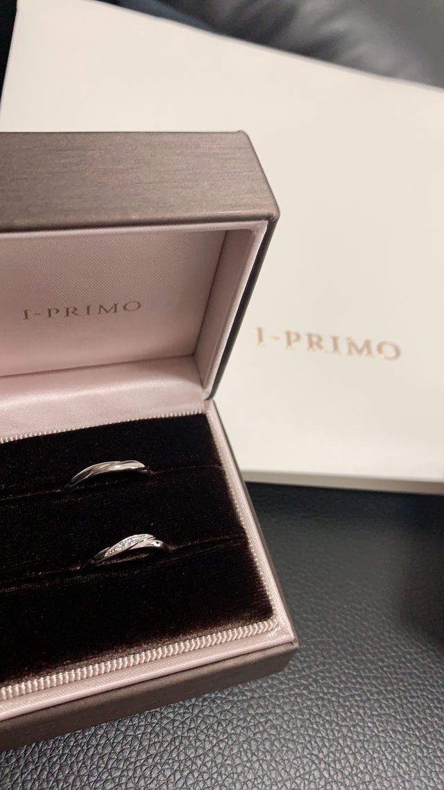 指輪はもちろん、ショッピング袋も可愛かったです