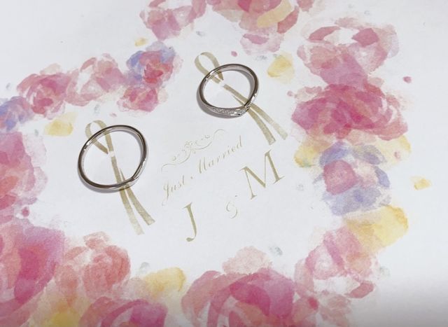 指輪の写真です。