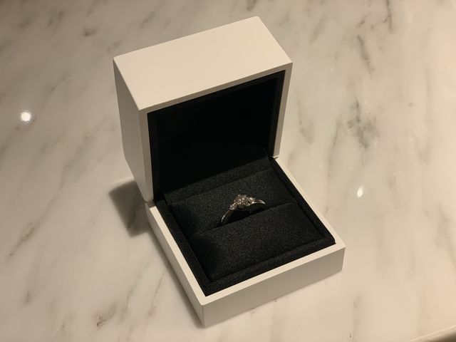 ダイヤモンドの光の集まり方がとても素敵でした。