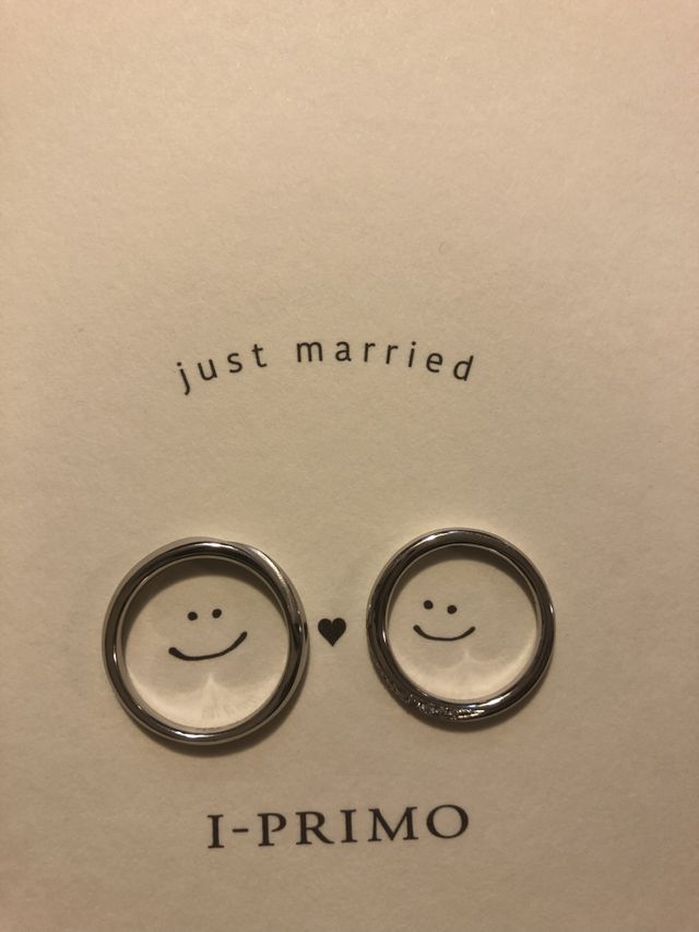 可愛い指輪ができました♡