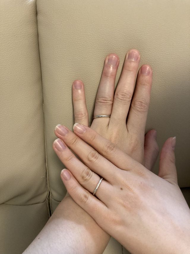 結婚指輪を購入しました。