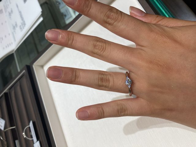 かわいらしいリングでした！