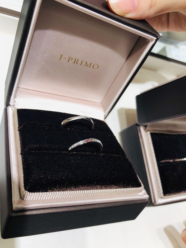 たくさん悩んだ甲斐がある結婚指輪です！