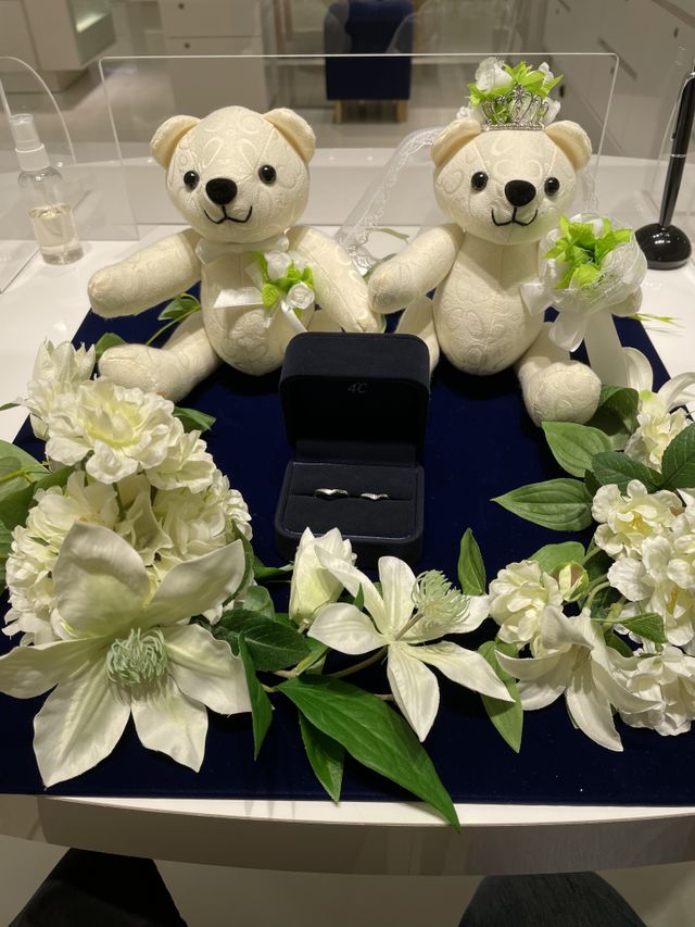 結婚指輪です。