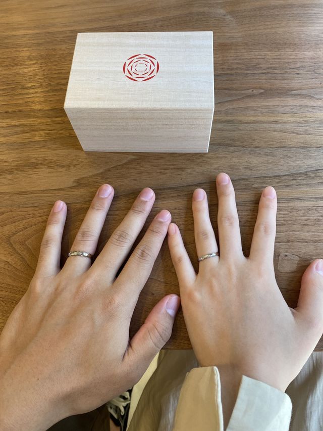 素敵な指輪を購入しました✨