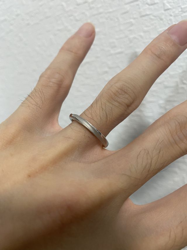 マット加工をオプションで入れてデザイン性もかなり良い。