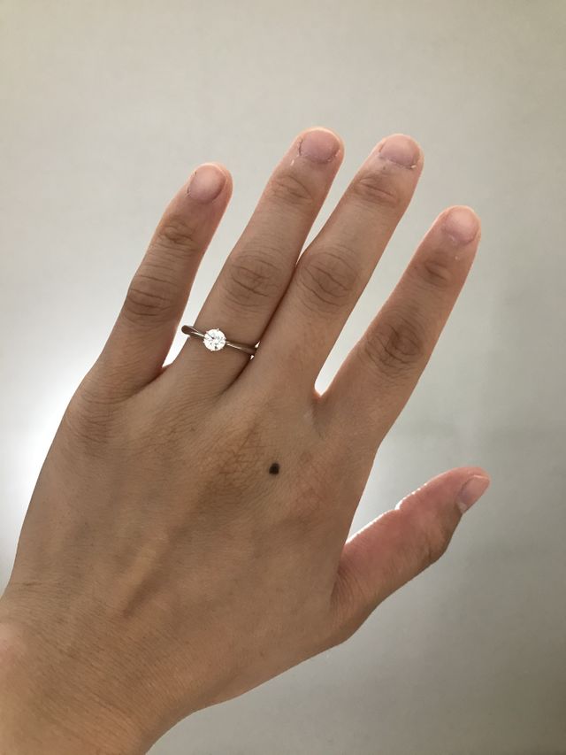 嬉しくて家で1人の時に撮っちゃいました