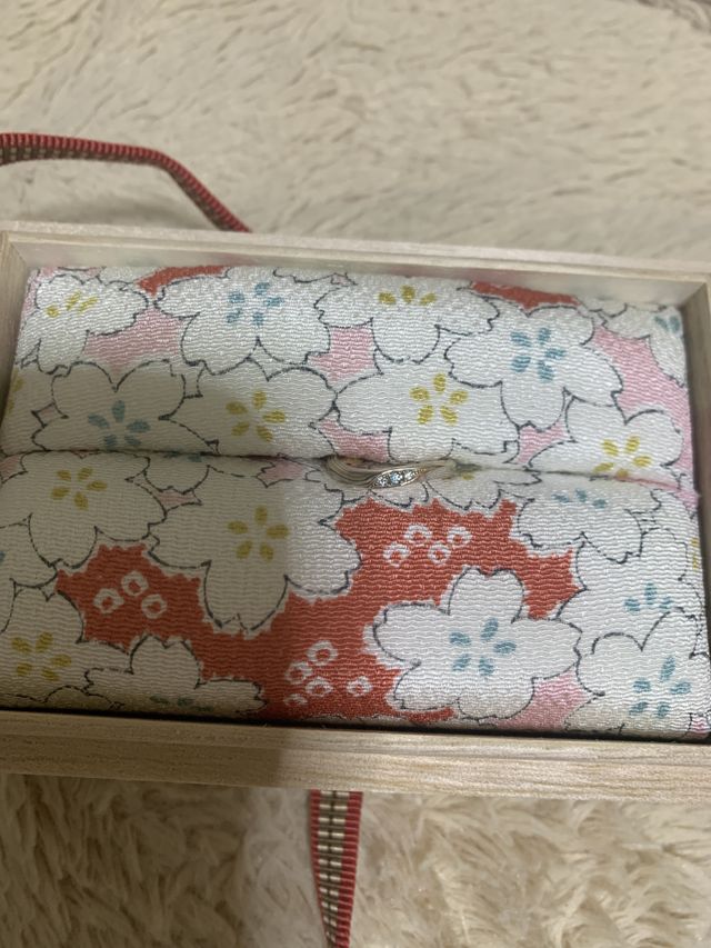 桜モチーフの指輪