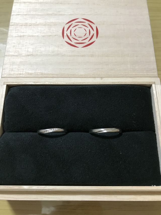 届いてすぐに撮影したものです。