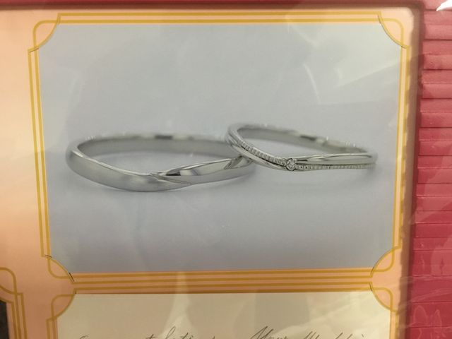 初指輪。つけてみたら指輪っていいじゃんて思いました。