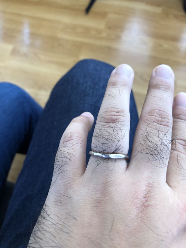 指にフィットして非常につけ心地が良いです