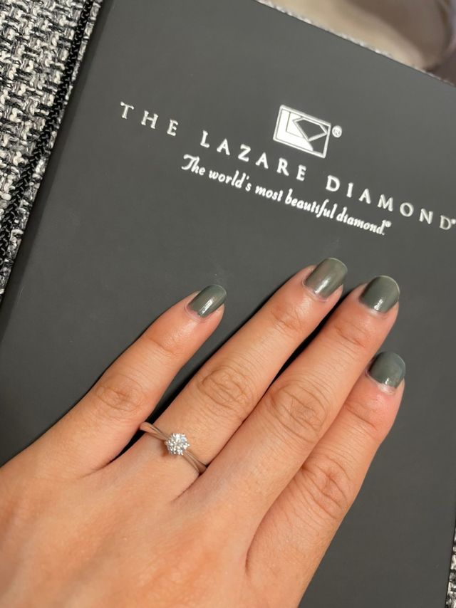 プロポーズ直後