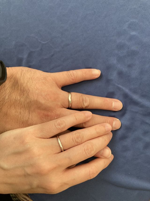 結婚指輪です♫