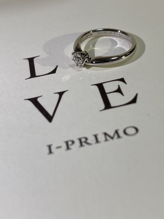 いただいた台紙で撮影