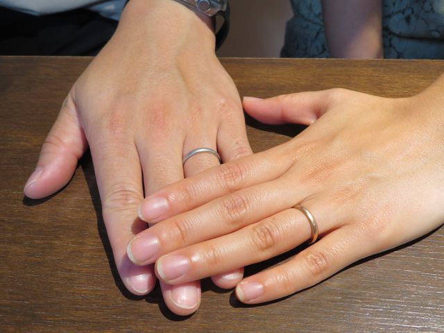 色違いで、デザインを揃えました。