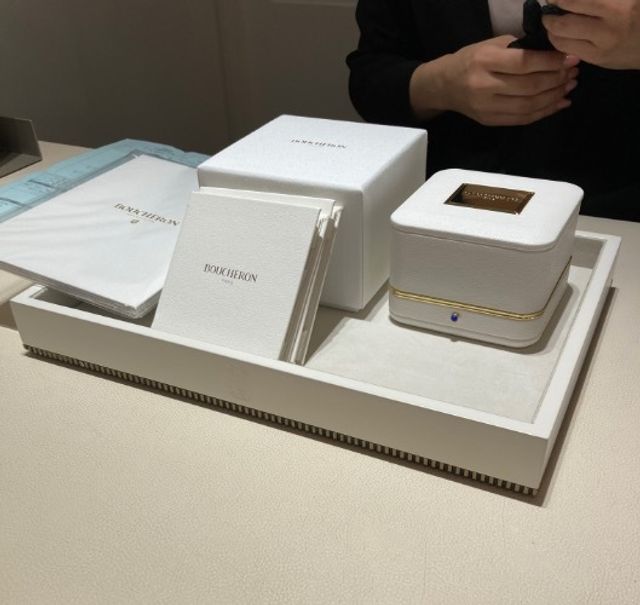 ブティックにて