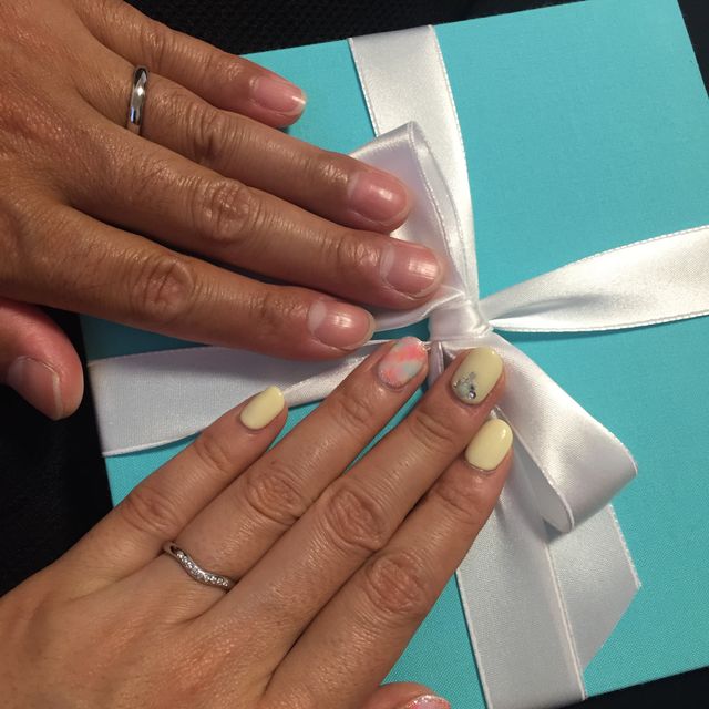 夫婦でもで違うデザイン