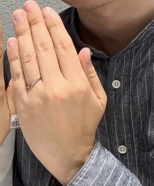 お店で着用させていただきました！