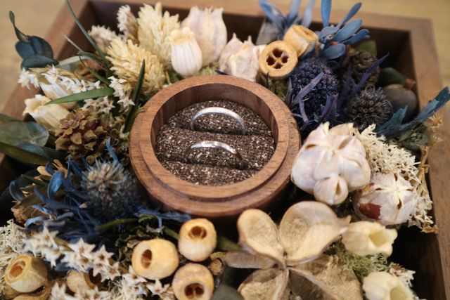 2ミリのプラチナの結婚指輪です。