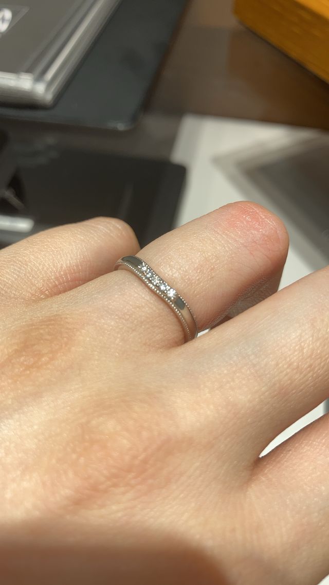 シンプルでも手の込んだ華やかさに惹かれました！