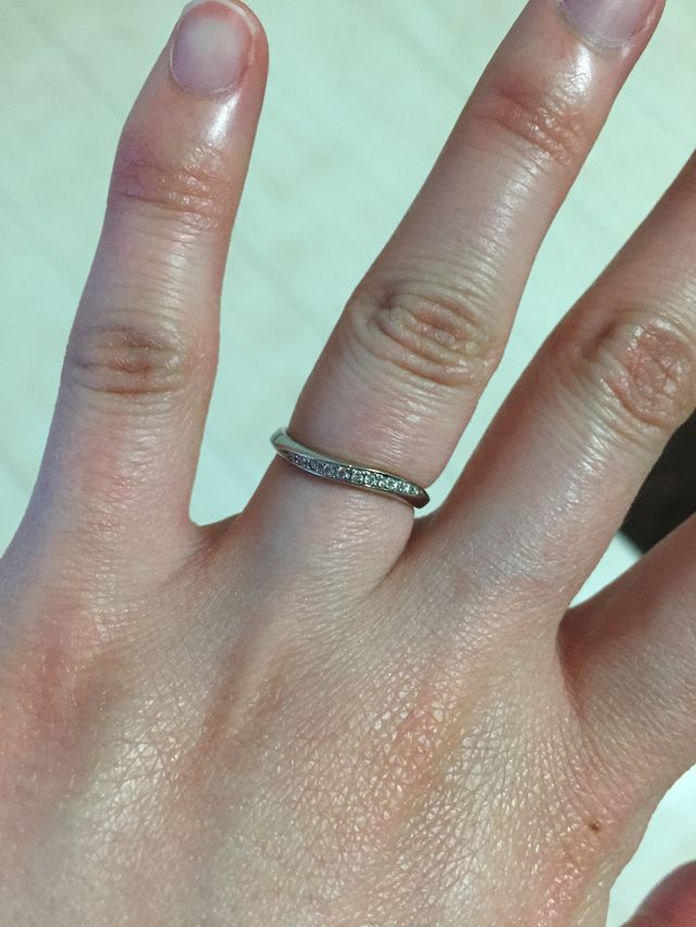 お気に入りの結婚指輪！
