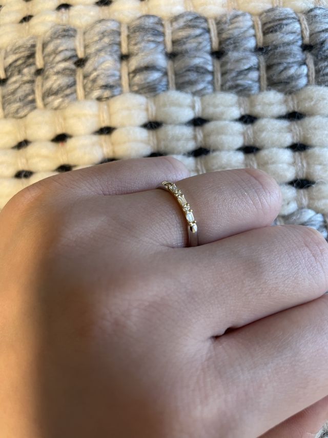 シルバー&times;ゴールドにしました。