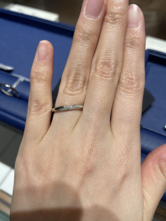 結婚指輪はスターリー