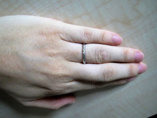 結婚指輪です