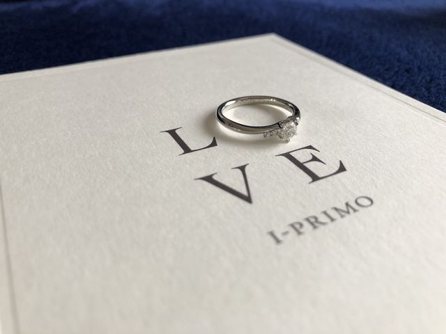 ダイヤの輝きが美しいです！