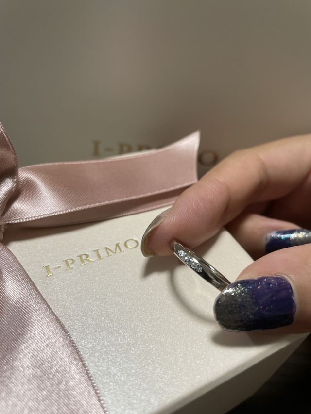 指輪のみの写真です。