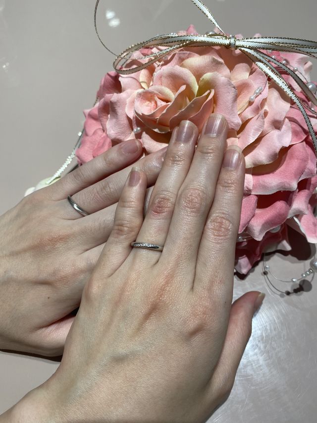 結婚指輪。
