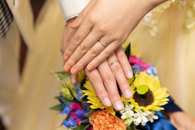 結婚式での装着