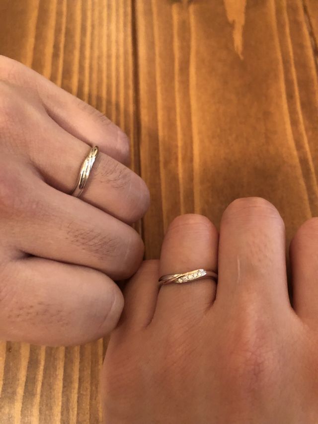 結婚指輪です